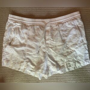 Athleta White Relaxed Shorts